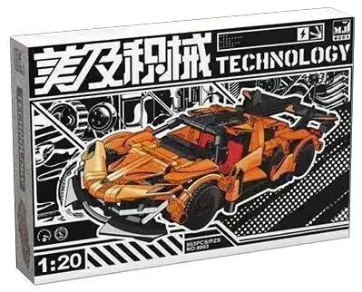 bộ lắp ghép Lamborghini Veneno Mei Ji Blocks 8903 giá tốt cho bé trai 6 tuổi, ảnh hộp sản phẩm