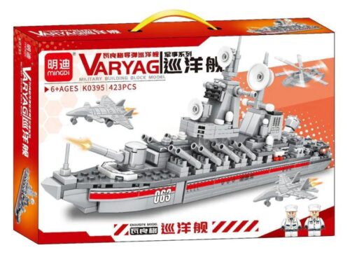 Bộ đồ chơi Tàu Tuần Dương Tên Lửa Varyag K0395 423 mảnh ghép