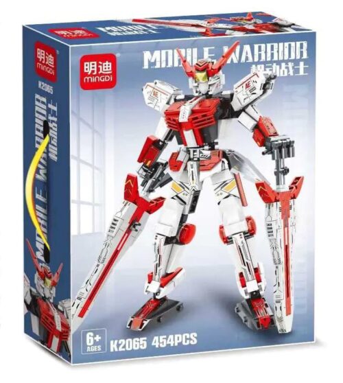 Hộp sản phẩm bộ lắp ghép MingDi K2065 Mobile Warrior Robot Gundam cho bé trai 6 tuổi