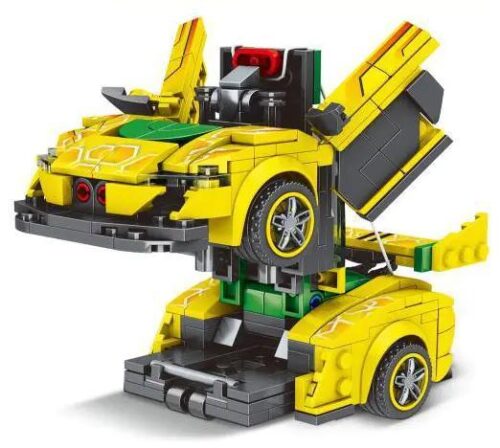 Xe biến hình McLaren P1 Leibao 10101, bộ lắp ghép McLaren P1, đồ chơi xếp hình cho bé trai 6 tuổi, giá rẻ.