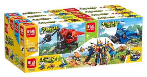 Hộp sản phẩm bộ đồ chơi Sứ Giả Côn Trùng Trái Đất Mingi K0632