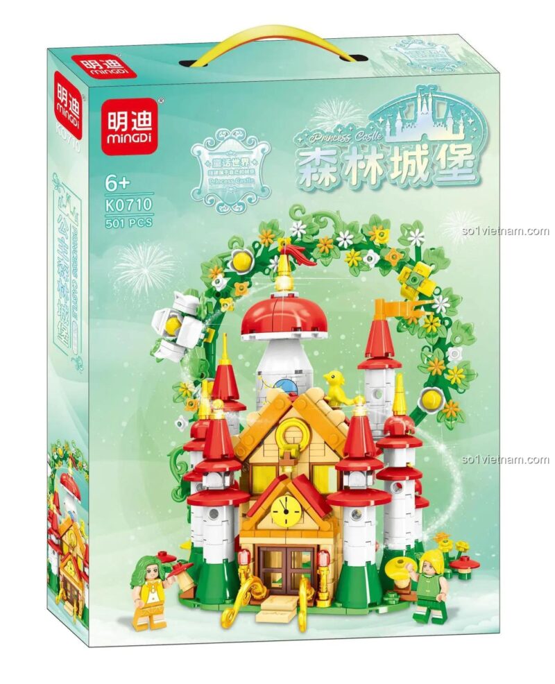 Mô hình Lâu đài Công chúa Rừng xanh Mingi K0710