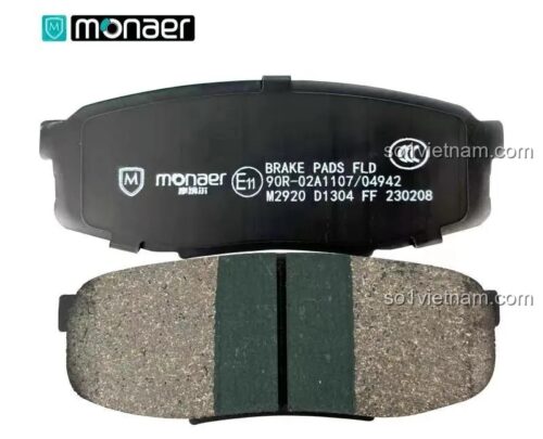 Chi tiết bộ má phanh hiệu suất cao Monaer D1304