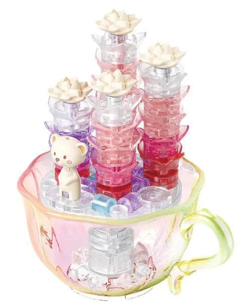 Mô hình Chậu Cây Mọng Nước Tinh Thể Tinh Nữ 804407 - Bộ lắp ghép Tinh Nữ - Vẻ đẹp tinh khôi - 100 mảnh