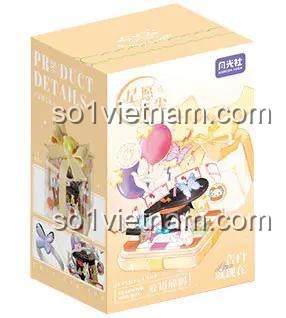 Hộp Nhẫn Lời Ước 月光社 804419 - Bộ đồ chơi Hộp nhẫn lời ước, Hộp quà tặng lời ước, Hộp quà bí mật lời ước, Hộp quà tình yêu lời ước, Hộp quà kỷ niệm lời ước, Hộp quà lãng mạn lời ước, Hộp quà bí ẩn lời ước, Hộp quà tình bạn lời ước, Hộp quà bất ngờ lời ước, Con gái, 0 tuổi, Tưởng tượng, Sáng tạo ý tưởng, Khéo léo ngón tay, Phối hợp tay mắt, Tập trung chi tiết, Kiên nhẫn, Cảm nhận thẩm mỹ, Giá tốt