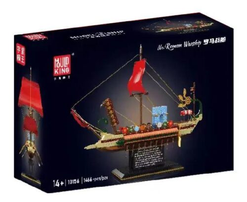 Hộp sản phẩm bộ lắp ghép Mould King 10156 Thuyền chiến La Mã. Đồ chơi mô hình lịch sử cho con trai 14 tuổi, giá tốt.