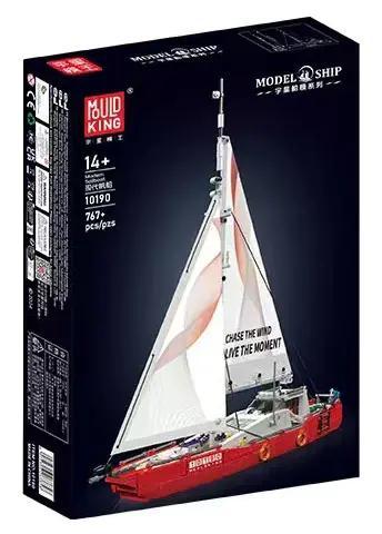 Hộp sản phẩm bộ lắp ghép Thuyền buồm hiện đại Mould King 10190, đồ chơi mô hình cho con trai 14 tuổi giá tốt, chất lượng cao.