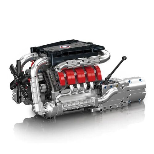 Mould King 10203 Động cơ V8 xe hơi, Mô hình động cơ V8, Hộp số xe hơi, Đồ chơi kỹ thuật, 1169 mảnh, cho bé trai 14 tuổi, giá tốt