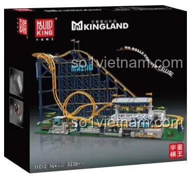 Hộp đồ chơi mô hình Công viên giải trí thu nhỏ Mould King 11012, quà tặng sáng tạo, tiết kiệm cho thanh niên.