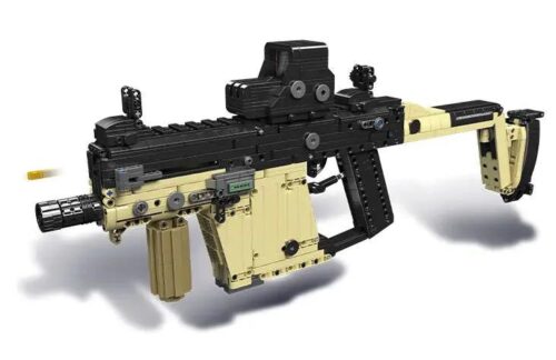 Bộ lắp ghép Súng Tiểu Liên KRISS Vector Mould King 14031, mô hình súng đồ chơi chân thực, đồ chơi lắp ráp cho bé trai 14 tuổi, giá tốt