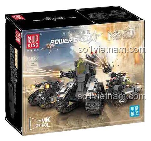 Hộp đồ chơi Mould King 15083 Robot Biến Hình Khoa Học Viễn Tưởng, bộ đồ chơi lắp ghép 588 mảnh, chất lượng cao, cho bé trai.