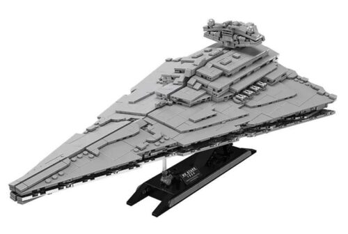 Bộ lắp ghép Tàu khu trục Ngôi Sao Đế Chế Mould King 21073, đồ chơi mô hình chiến hạm không gian Star Wars chi tiết cao cho con trai 8 tuổi, giá tốt.