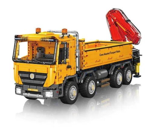 MouldKing 17050 Xe cẩu tự hành Actros bộ lắp ghép đồ chơi mô hình xe tải cẩu công trình 4012 mảnh ghép cho bé trai 14 tuổi