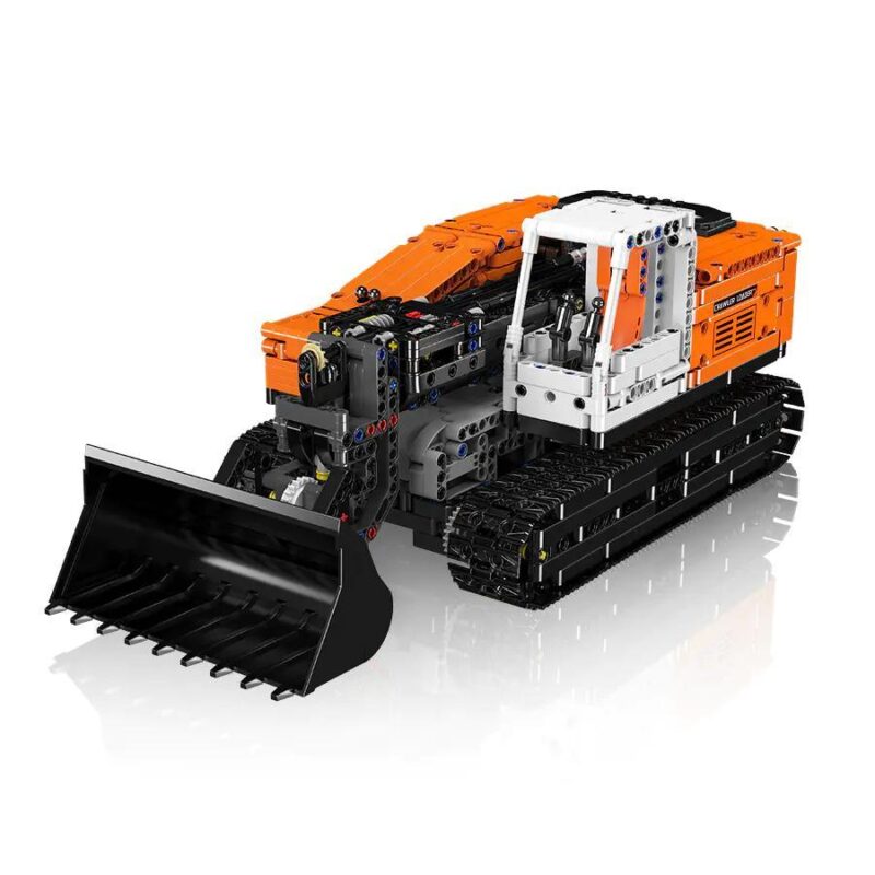 MouldKing 17054 Máy Tải Gopher, bộ lắp ghép kỹ thuật, mô hình máy xúc, đồ chơi xây dựng cho bé trai 8 tuổi, hệ thống khí nén, điều khiển từ xa, giá tốt