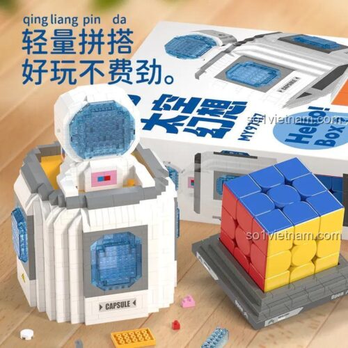 đồ chơi mô hình Mô hình phi hành gia MOYU BLOCK 97117, chất lượng cao, tương thích LEGO®