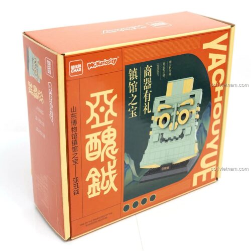Bộ lắp ghép Mr.Kuriosity 20801 Mô hình Á Xú Việt, tái hiện báu vật Bảo tàng Sơn Đông, phù hợp thanh niên 14+ giá tốt
