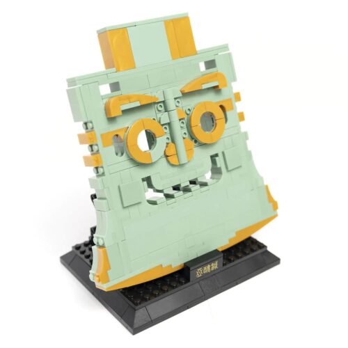 Hộp bộ lắp ghép Mr.Kuriosity 20801 Á Xú Việt, đồ chơi mô hình di sản cổ đại, chất lượng cao