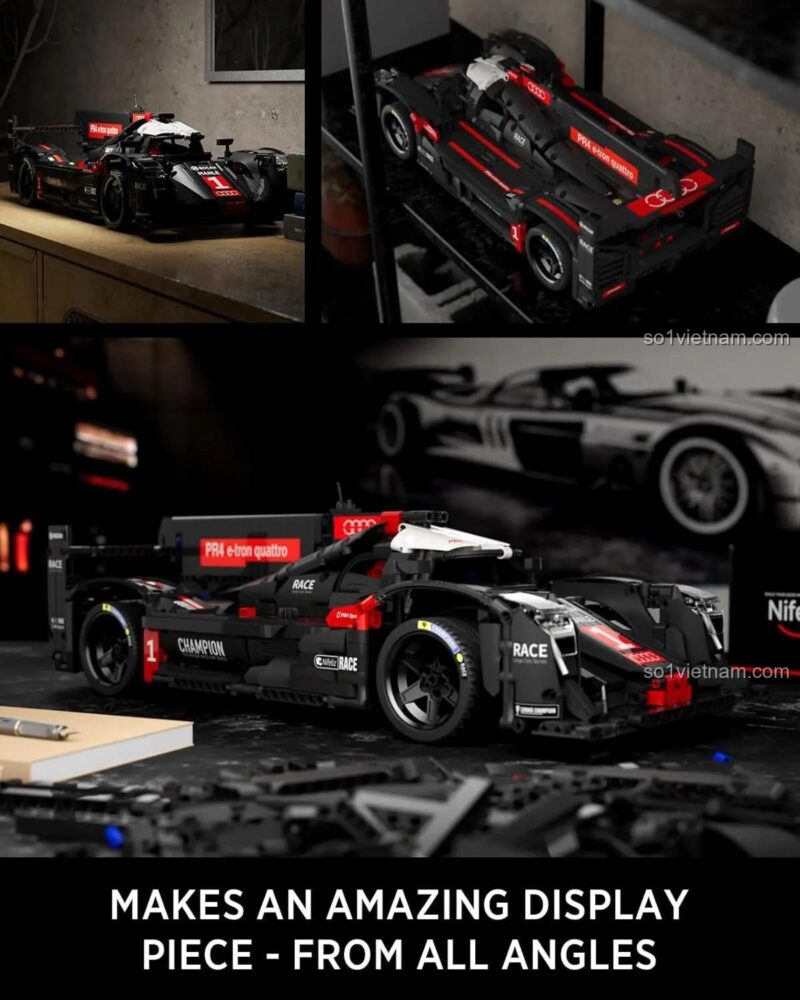 Khoang lái mô hình Audi R18 Le Mans Race Car Nifeliz NF10214