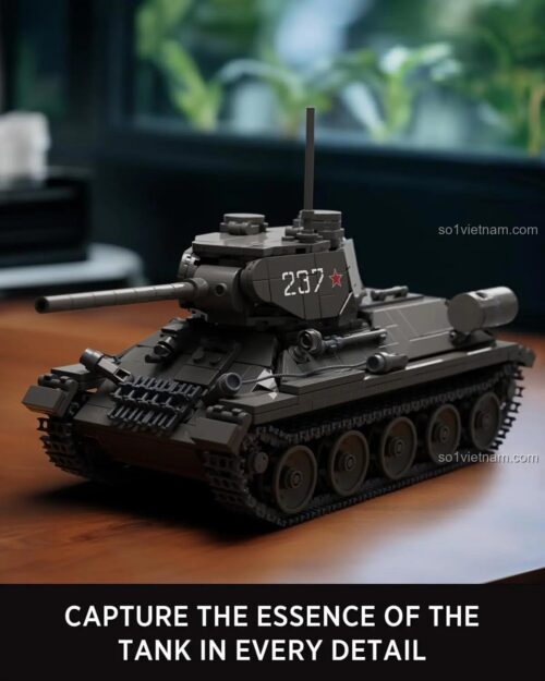 Nifeliz NF10270 Xe tăng T-34/85 chi tiết cao, bộ đồ chơi xe tăng T-34/85, đồ chơi lắp ghép xe tăng T-34/85, đồ chơi xây dựng xe tăng T-34/85, bộ khối lắp ghép xe tăng T-34/85, set đồ chơi xe tăng T-34/85, kit đồ chơi xe tăng T-34/85, xếp khối xe tăng T-34/85, mô hình xe tăng T-34/85, xe tăng quân sự T-34/85, đồ chơi quân sự cho bé trai 16 tuổi