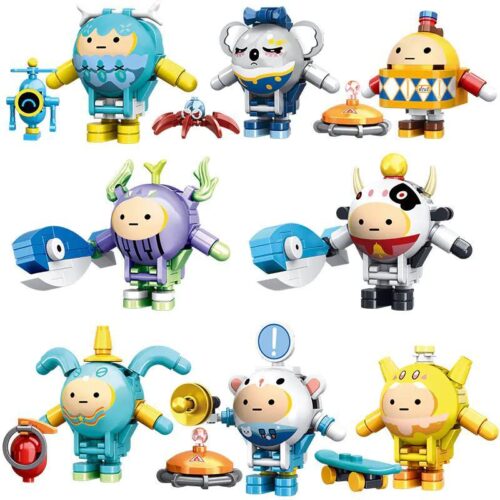 Bộ đồ chơi Moe Egg Party OBM 99194 với 8 nhân vật trứng ngộ nghĩnh, đáng yêu, phù hợp cho bé trai và bé gái 6 tuổi, giá tốt.