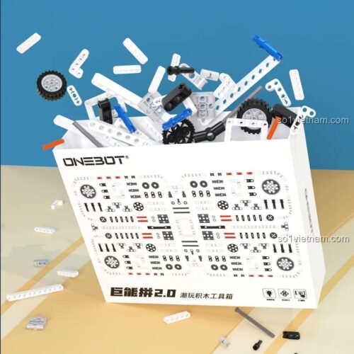 đồ chơi xây dựng ONEBOT OBJMB14AIQI các chi tiết rời, đồ chơi STEM sáng tạo cho con trai 14 tuổi, chất lượng cao