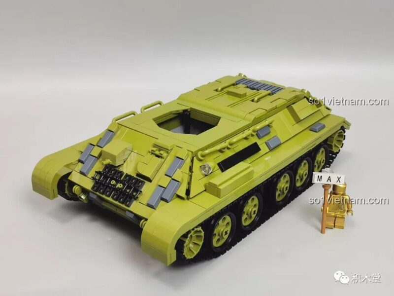 Mô hình động cơ V-2 chi tiết có thể tháo rời của Xe tăng hạng trung T-34 của Liên Xô 632012.