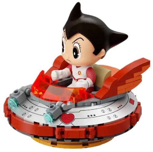Bộ lắp ghép Pantasy 86208 Astro Boy UFO, mô hình phi thuyền tương lai cho bé 6 tuổi, đồ chơi sáng tạo, đồ chơi giáo dục, đồ chơi phát triển trí tuệ, giá tốt