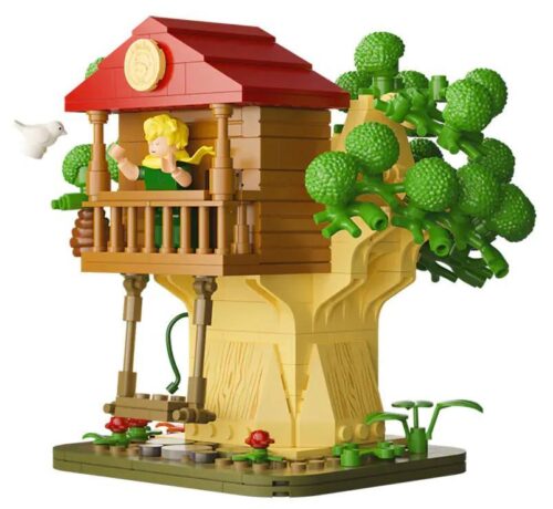 bộ lắp ghép Nhà cây Hoàng Tử Bé Pantasy 86307, mô hình Hoàng Tử Bé, đồ chơi mô hình chất lượng cao, giá tốt cho bé 8 tuổi trở lên