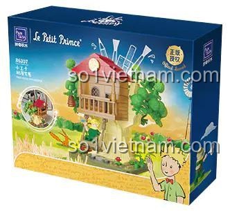 Hộp bộ lắp ghép Pantasy 86307 Cây bút Hoàng Tử Bé, đồ chơi xây dựng Ống đựng bút Hoàng Tử Bé, quà tặng cho bé trai bé gái 8 tuổi