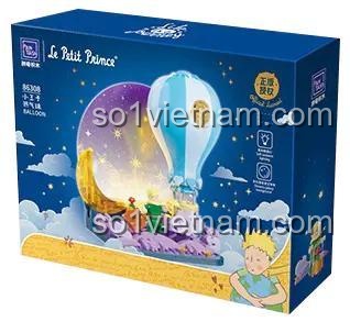 Hộp sản phẩm đồ chơi mô hình Le Petit Prince Pantasy 86308, quà tặng sinh nhật ý nghĩa cho bé gái.