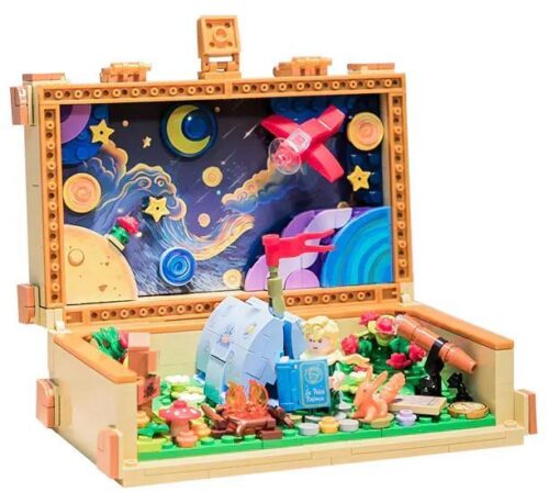Bộ lắp ghép Hoàng Tử Bé Pantasy 86311, đồ chơi mô hình Vali Hoàng Tử Bé, cảnh quan 3D sống động, cho bé trai bé gái 8 tuổi, giá tốt