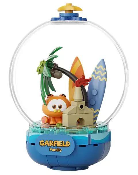 Pantasy 86801 Gia đình Garfield - Quả cầu pha lê - Mô hình Garfield đáng yêu