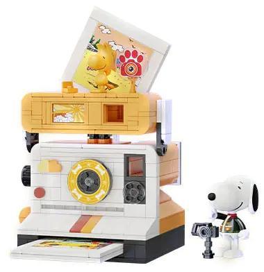 Bộ lắp ghép Snoopy Máy Ảnh Cổ Điển Pantasy 86915, đồ chơi mô hình Pantasy giá tốt cho bé trai, bé gái 8 tuổi, thiết kế retro độc đáo.