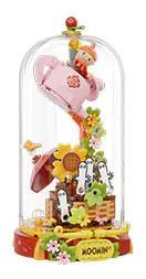 Bộ lắp ghép Pantasy 87204 Moomin: Chiếc Ấm Tưới Nước Của Moomin, có nhạc và đèn LED, 300 mảnh, độ tuổi 6+, cho bé gái