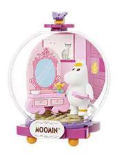 Pantasy 87208 Moomin Bàn trang điểm của Groke - Bộ lắp ghép 300 Mảnh - Mô hình xoay tròn - Dành cho bé gái 6 tuổi