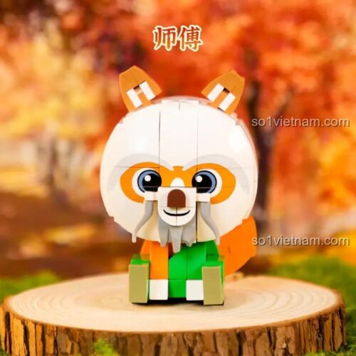 Đồ chơi mô hình Sư Phụ Shifu Kung Fu Panda Pantasy 99126, nhân vật Sư Phụ Shifu cho bé gái 8 tuổi, tiết kiệm.
