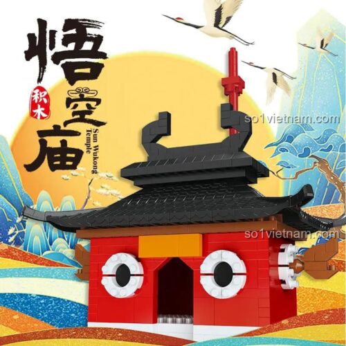 拼未来 M2120 Đền Tôn Ngộ Không đồ chơi mô hình giá tốt