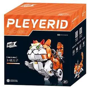 bộ lắp ghép Mèo Cơ Khí X-MIU Pleyerid M38-P8018-02 hộp màu cam, phù hợp cho thanh niên 12 tuổi, giá tốt