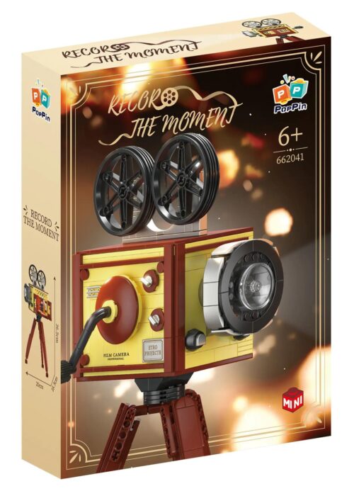 Hộp bộ lắp ghép máy chiếu phim cổ điển PopPin 662041
