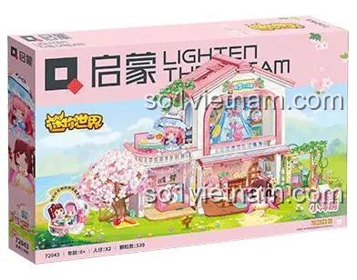 Hộp bộ đồ chơi Mini World 72043 Nhà Mộng Mơ của QMAN