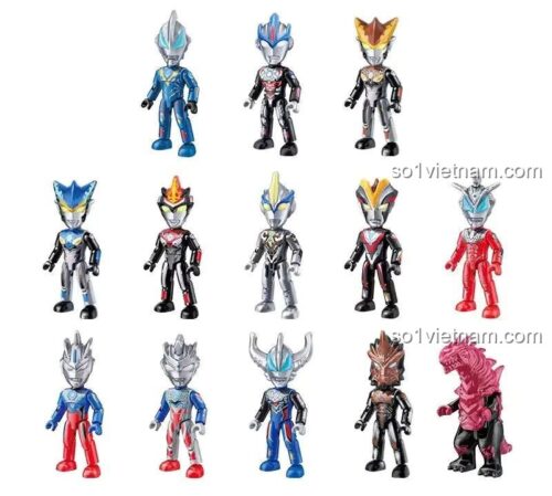 Các nhân vật Ultraman trong Bộ Lắp Ghép Ultraman Thế Hệ Mới V2 - Phiên Bản Cổ Điển