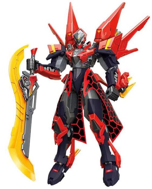 Ảnh chính diện đồ chơi mô hình Robot Khải QMAN 78004. Món quà giá rẻ cho bé trai 8 tuổi mê game Vương Giả Vinh Diệu.