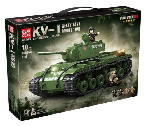 bộ lắp ghép Xe Tăng Hạng Nặng KV-1 Mẫu 1941 giá tốt cho bé trai 10 tuổi