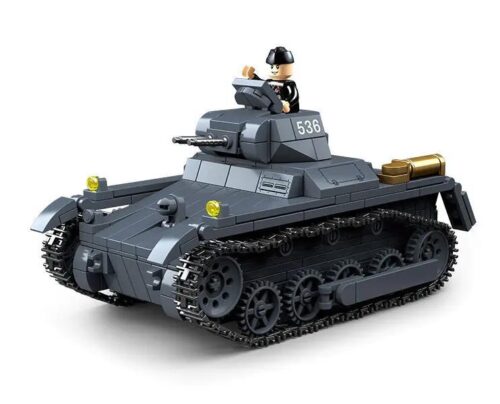 Mô hình Xe Tăng Panzer I 100274 chi tiết cao, bộ lắp ghép Xe Tăng Hạng Nhẹ Panzer I Ausf. A QUANGUAN cho bé trai 8 tuổi, giá tốt.