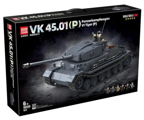 Hộp bộ đồ chơi Xe tăng Tiger P QUANGUAN 100308