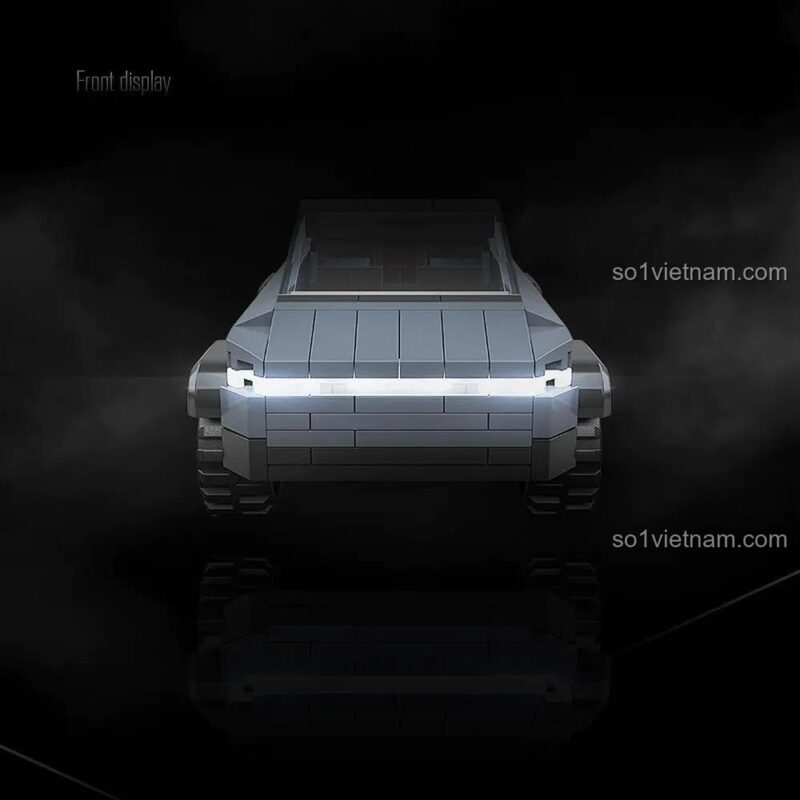 Nội thất xe bán tải Tesla Cybertruck lắp ráp từ bộ QUANGUAN 100316