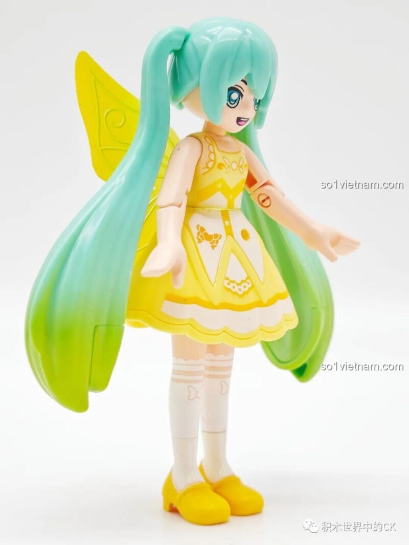Thẻ nhân vật Hatsune Miku tai thỏ trong bộ đồ chơi 76012