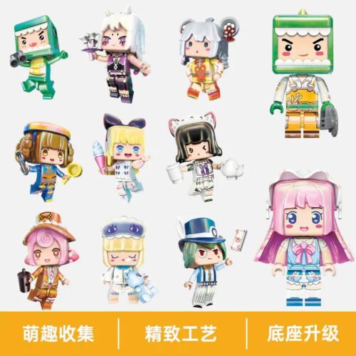 Bộ Lắp Ghép Mô Hình Mini World Series 3 - 启蒙QMAN/ENLIGHTEN/奇妙积木Keeppley 72046 - Nhân vật game Mini World - Đồ chơi lắp ghép cho bé gái 6 tuổi - Giá tốt