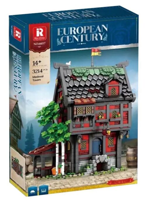 Hộp sản phẩm Rebrickable 66017 Quán trọ Hiệp sĩ Thập tự