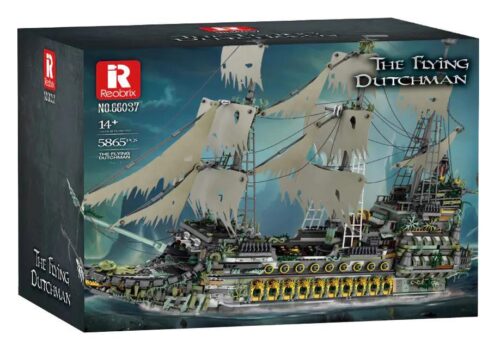 Hộp bộ lắp ghép Reobrix 66037 Tàu ma Người Hà Lan Bay, đồ chơi mô hình Reobrix khổng lồ với hơn 5800 chi tiết, quà tặng giá tốt cho con trai 14 tuổi.